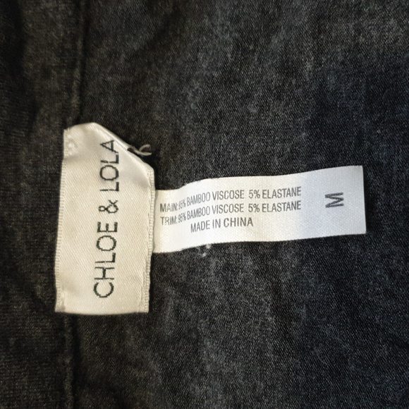 Chloe and Lola Bamboo Short Sleeve and Shorts PJ Set Size M - Picture 7 of 14